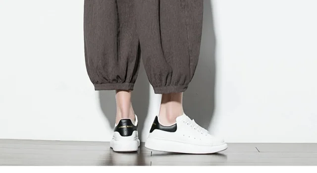 Men's 2025 Summer Ice Silk Capris Detail