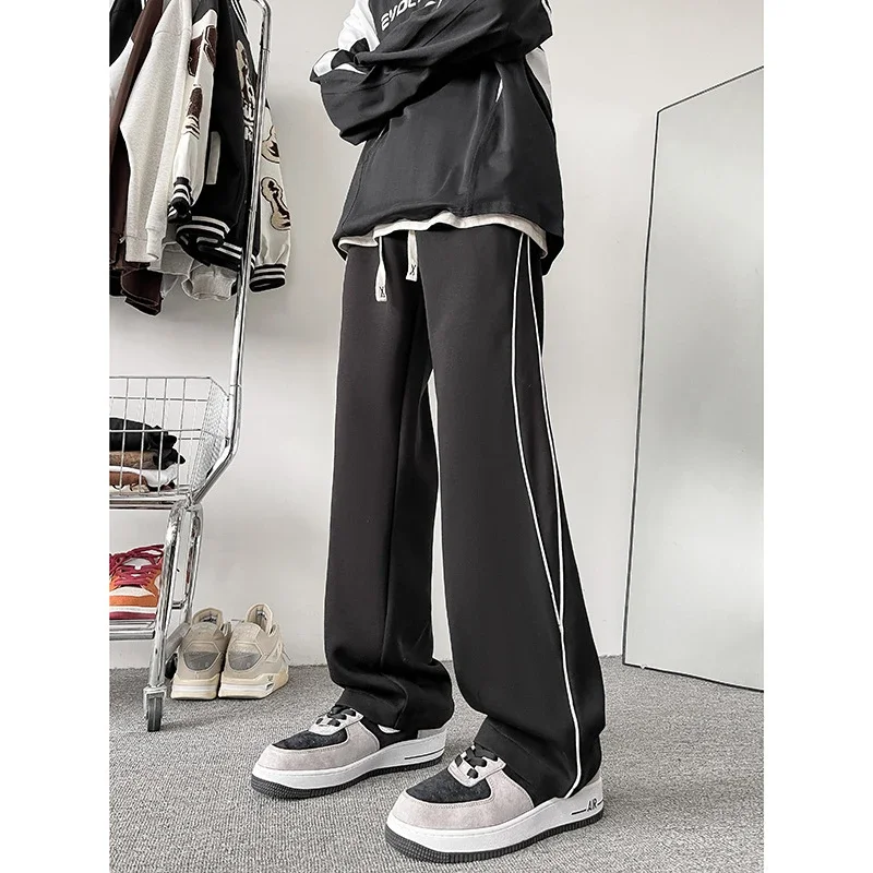 Japanese Oversize Men's Spring Wide-Leg Pants