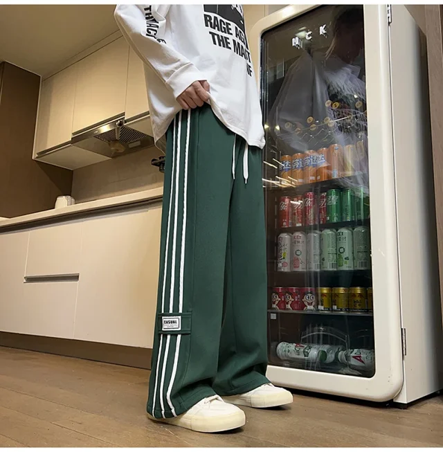 Striped Men's Sweatpants Detail
