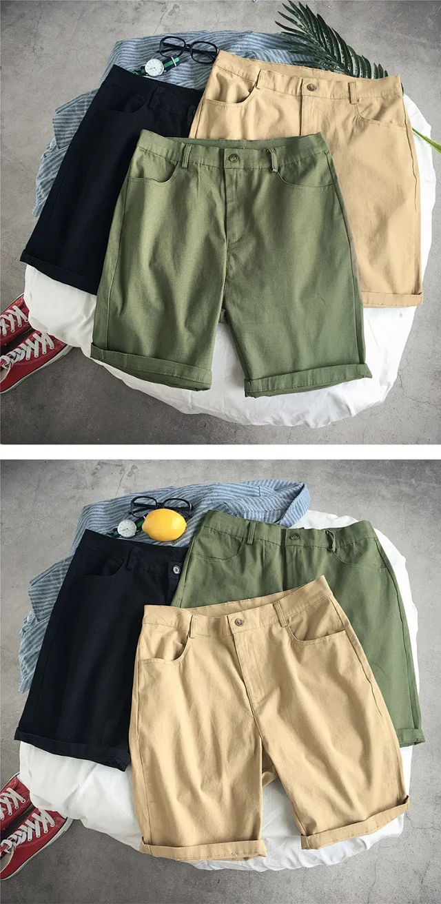 Men's Summer Casual Shorts Detail