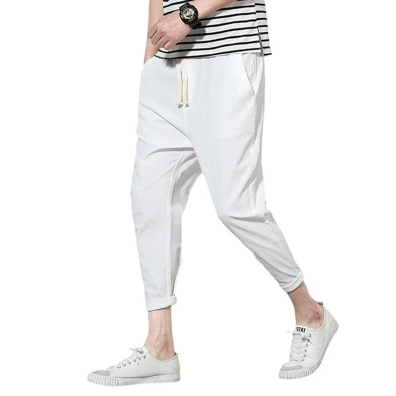 K352018 Cotton & Linen 9/10 Pants