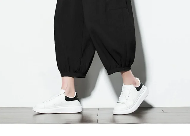 Men's 2025 Summer Ice Silk Capris Detail