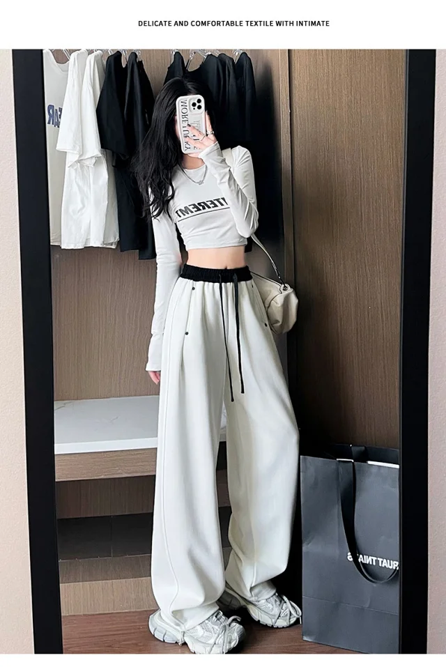 2025 Trendy Lightweight Pants - Fall New Color - Block Joggers for Women Detail