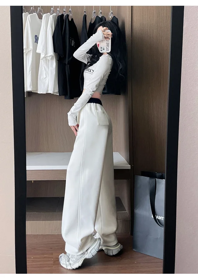 2025 Trendy Lightweight Pants - Fall New Color - Block Joggers for Women Detail