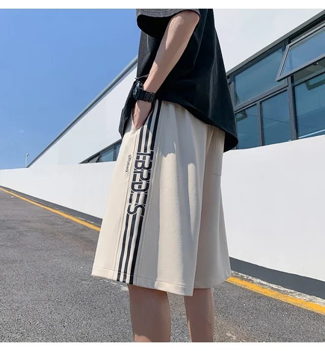 Summer Men's Oversize Sport Shorts Detail