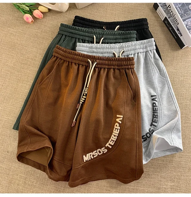 Foam Print Men's Retro Beach Shorts Detail