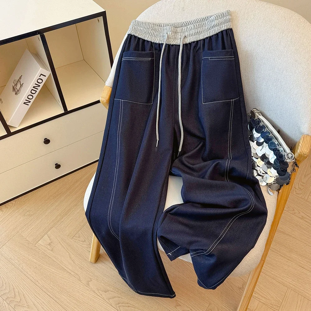 2025 Fall Women's High-End Curved Jeans