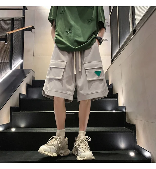 Men's Summer Workwear Athletic Shorts Detail