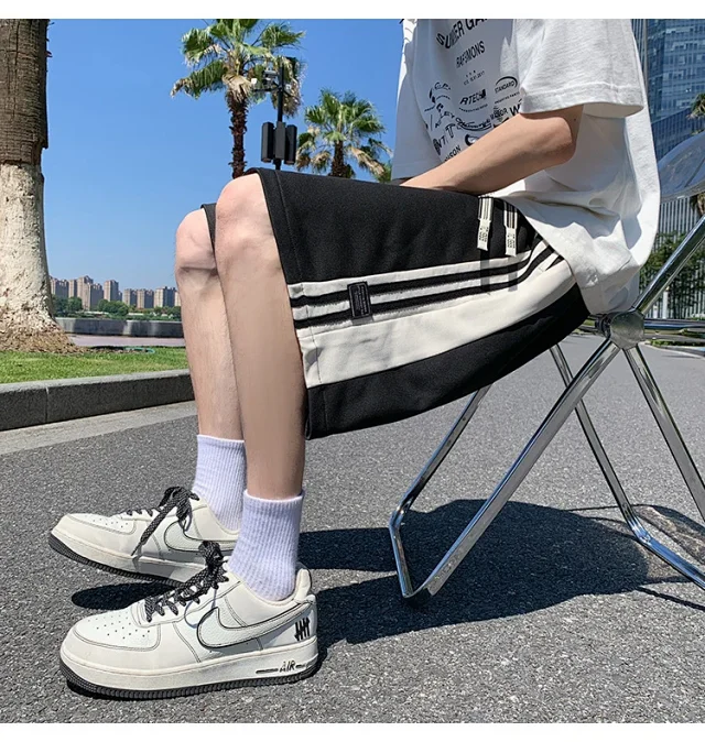 Men's Summer Shorts 5-Point Sports Detail