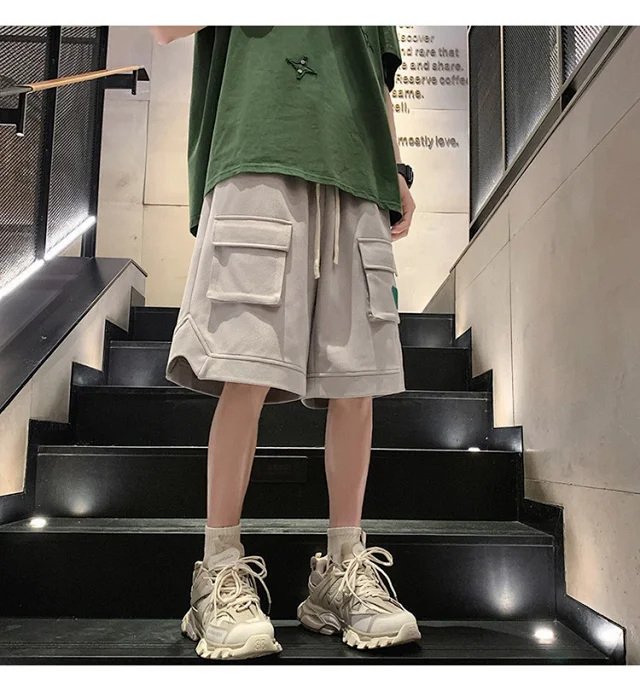 Men's Summer Workwear Athletic Shorts Detail