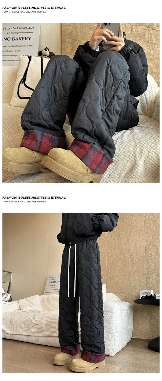 Unisex Fleece Ski Pants Detail