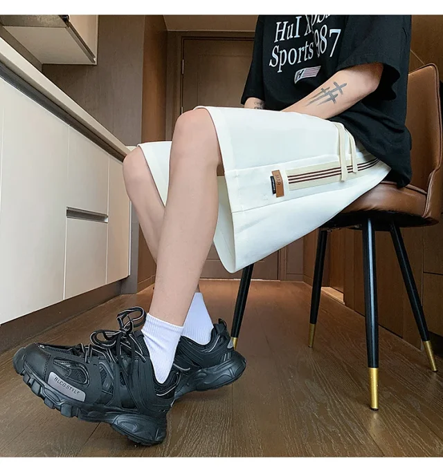 2025 Men's Summer Loose Straight Shorts Detail