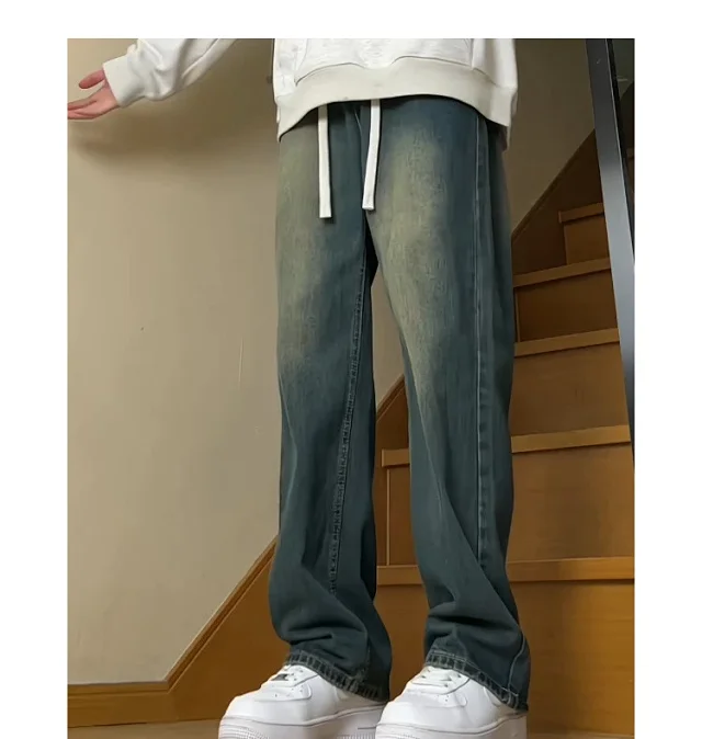 Vibe Retro Men's Spring Jeans Detail