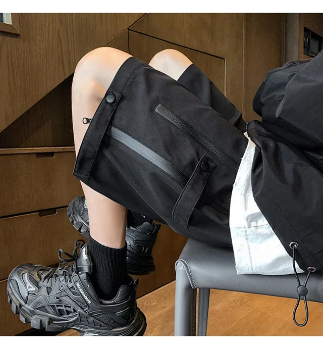 Men's Hiphop Shorts for Summer Outdoor Detail