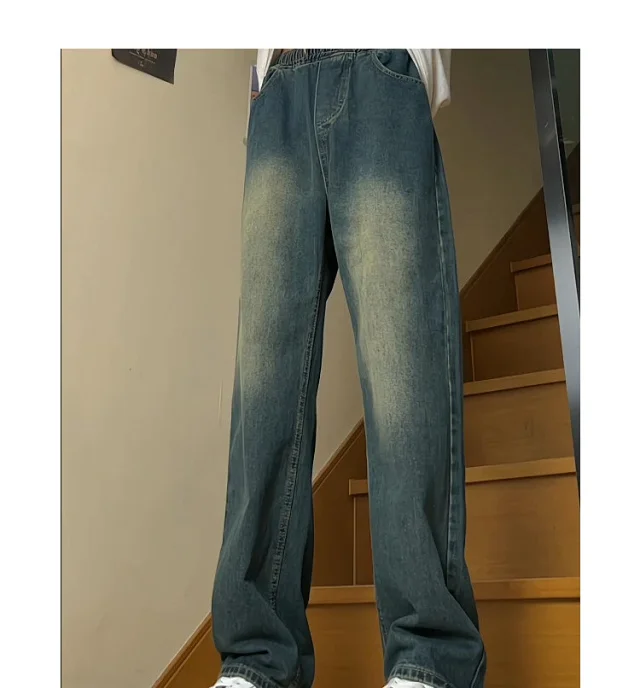 Vibe Retro Men's Spring Jeans Detail