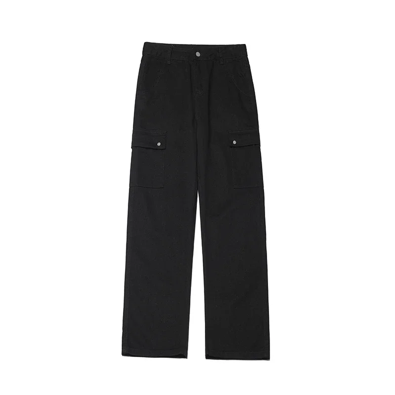 Hip Hop Men's Spring Straight Cargo Pants