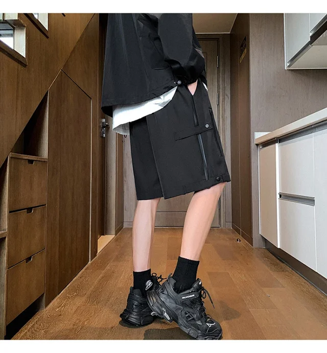 Men's Hiphop Shorts for Summer Outdoor Detail