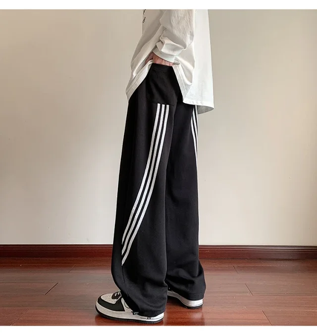 Men's Spring Three - Striped Pants Detail