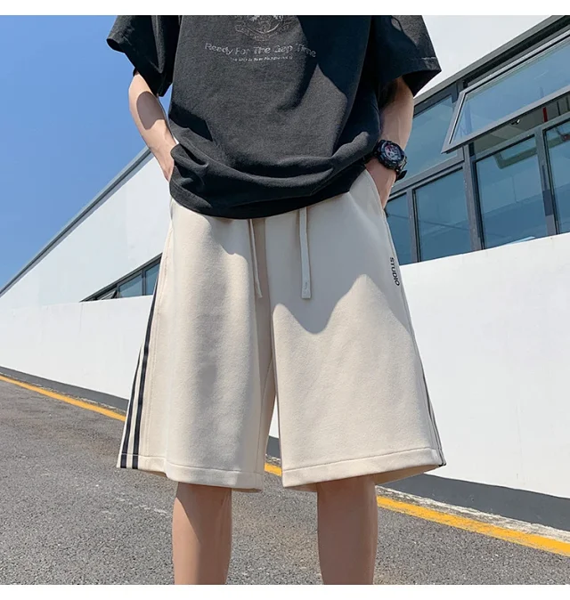 Summer Men's Oversize Sport Shorts Detail