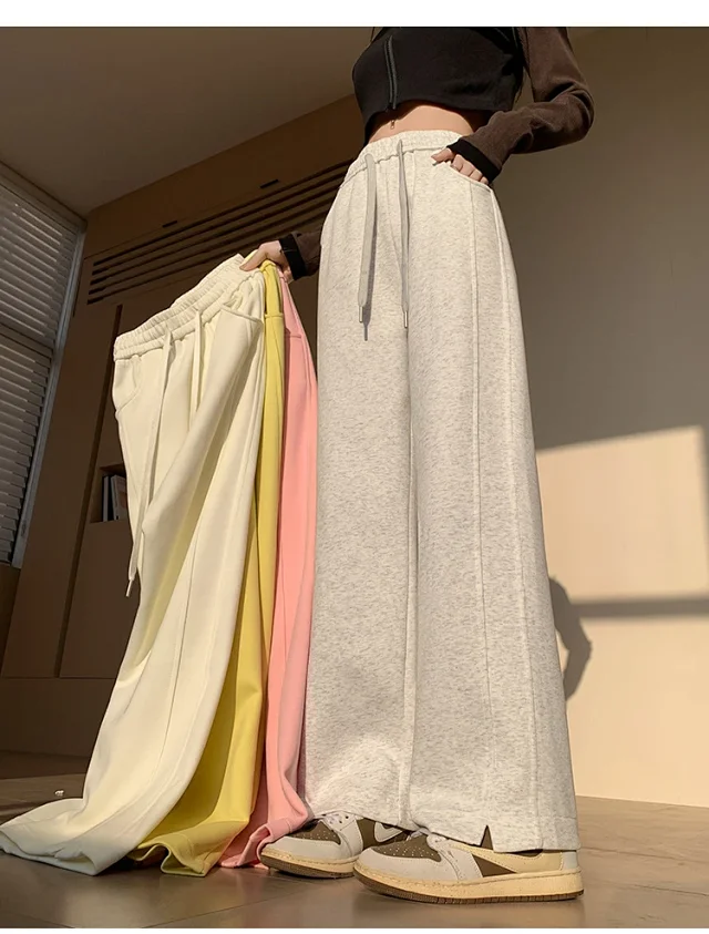 Banana Wide - leg Trousers for Women Detail