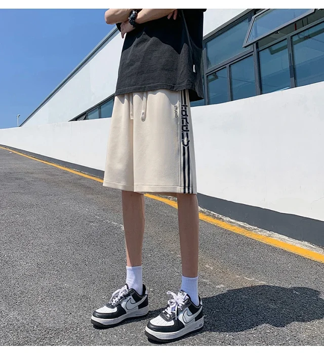 Summer Men's Oversize Sport Shorts Detail