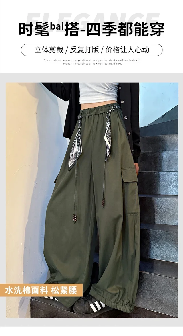 2025 Fall New 2 - Way Women's Cargo Pants Detail