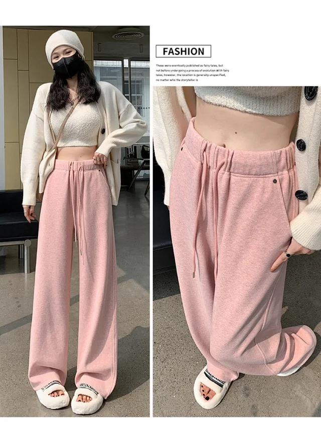 2025 Fall New Women's Flare Pants with Rivets Detail
