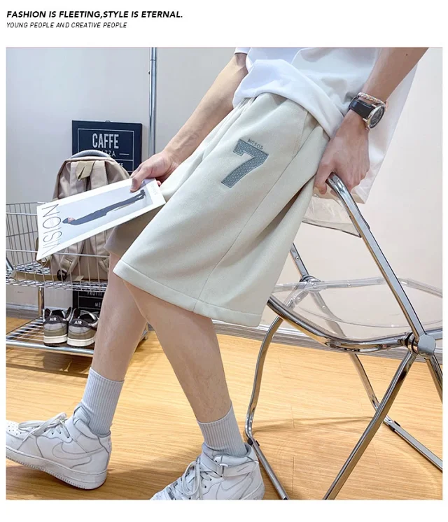 Men's Embroidered American Shorts (Summer Thin Style) Detail