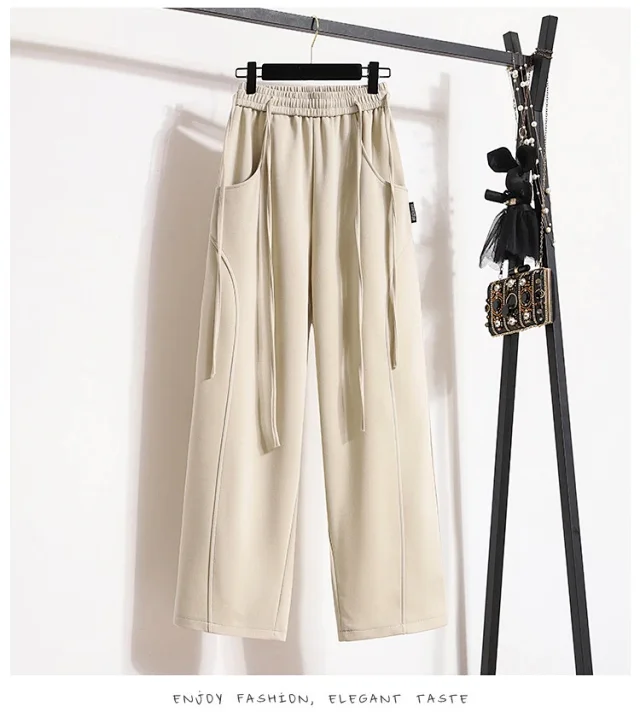 2025 Autumn New Banana Pants for Women Detail