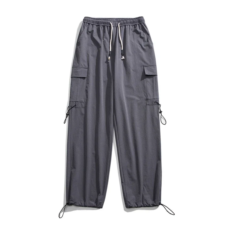 Men's Street Wide-Leg Cargo Pants