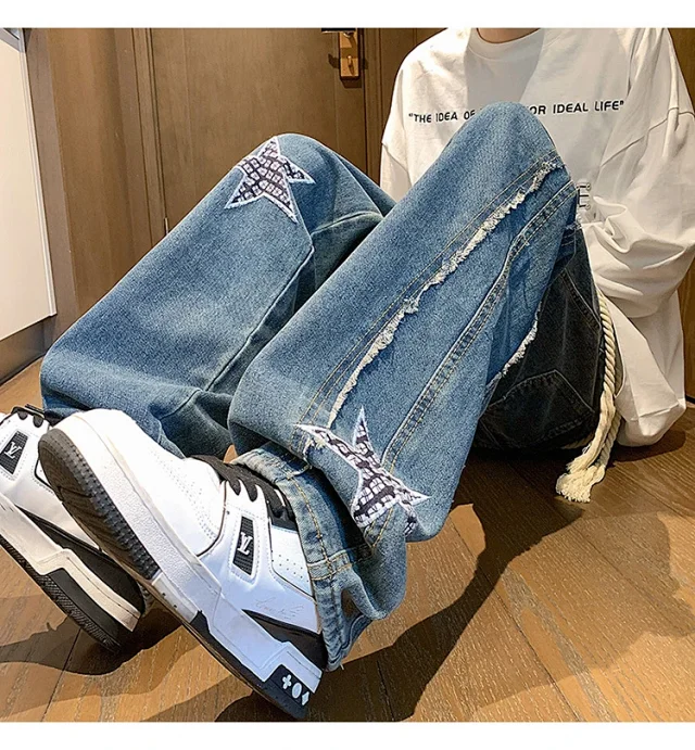 Men's Spring Hiphop Jeans Detail