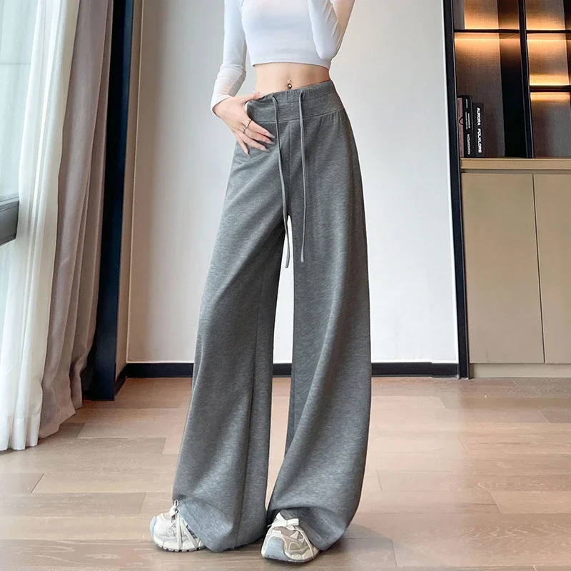 Grey American-style Women's Sweatpants