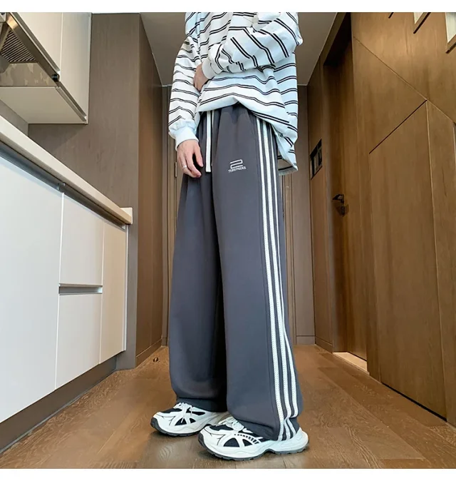 2025 Men's Oversize Loose Sweatpants Detail