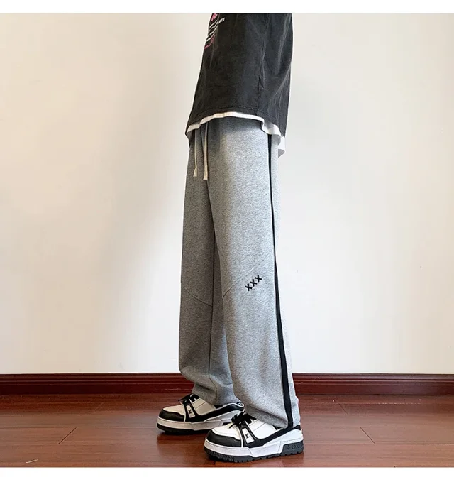 Oversize Striped Pants for Men Detail