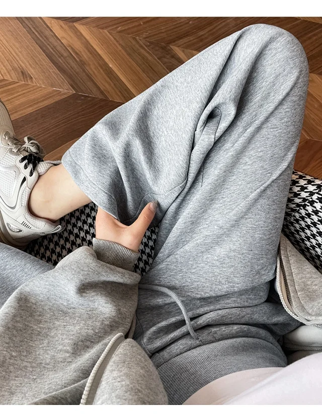 2025 Fall New Women's Drawstring Sweatpants Detail