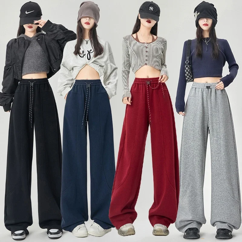 American Sports Multi - Color Banana Wide - Leg Pants
