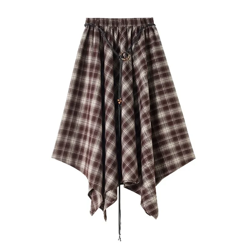 Vintage American Plaid Skirt