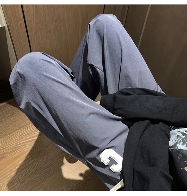Japanese Oversize Pants for Men Detail