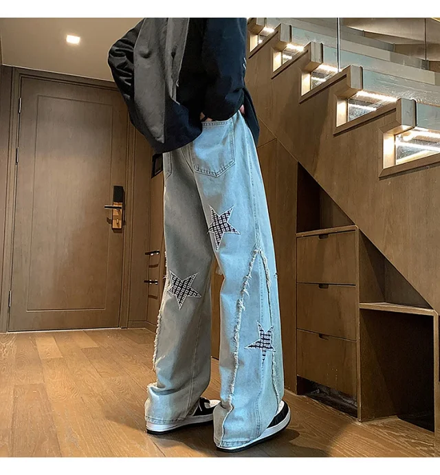 Men's Spring Hiphop Jeans Detail