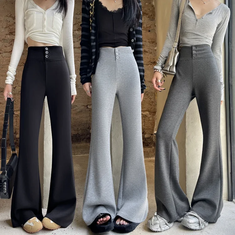 Women's Retro Micro-flare Yoga Trousers