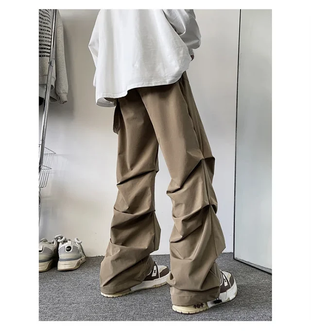 Hip-hop Spring Tech Pants Detail