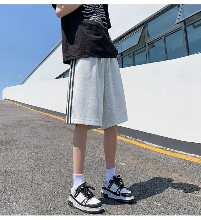 Summer Men's Oversize Sport Shorts Detail
