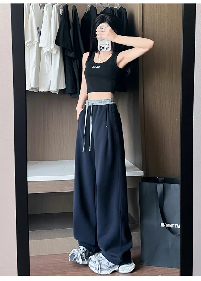 2025 Trendy Lightweight Pants - Fall New Color - Block Joggers for Women Detail