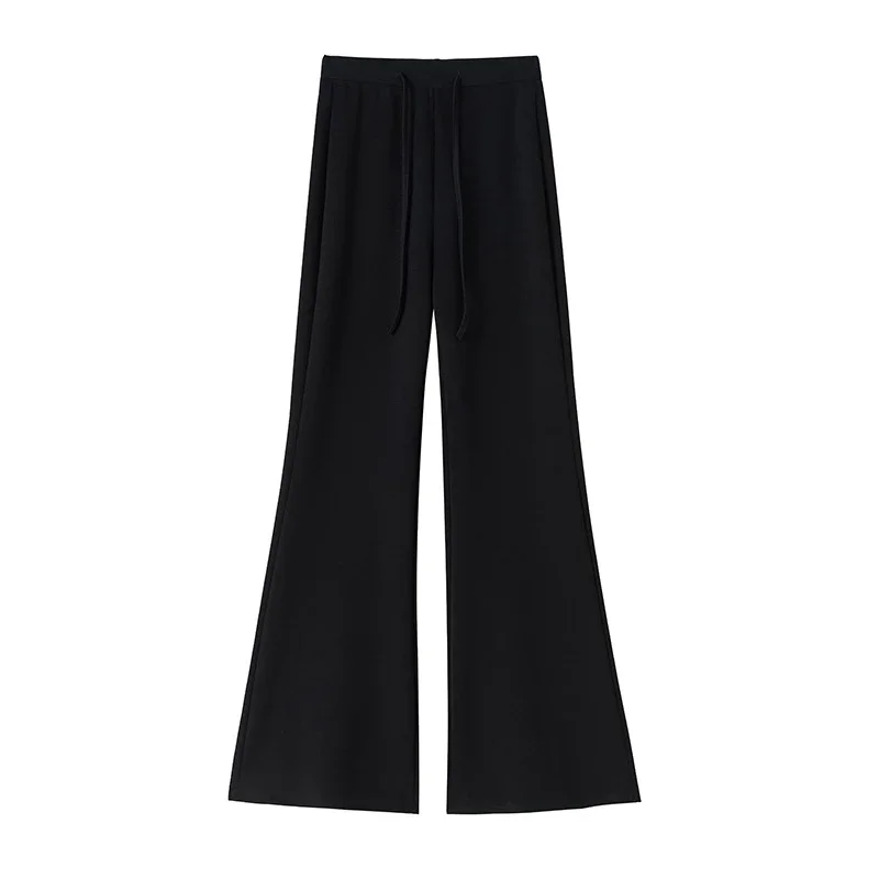 2025 Early Autumn Air Cotton Flared Pants