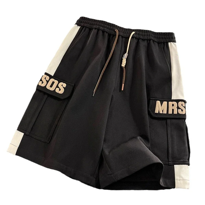 Men's Summer Retro Stripe Basketball Shorts