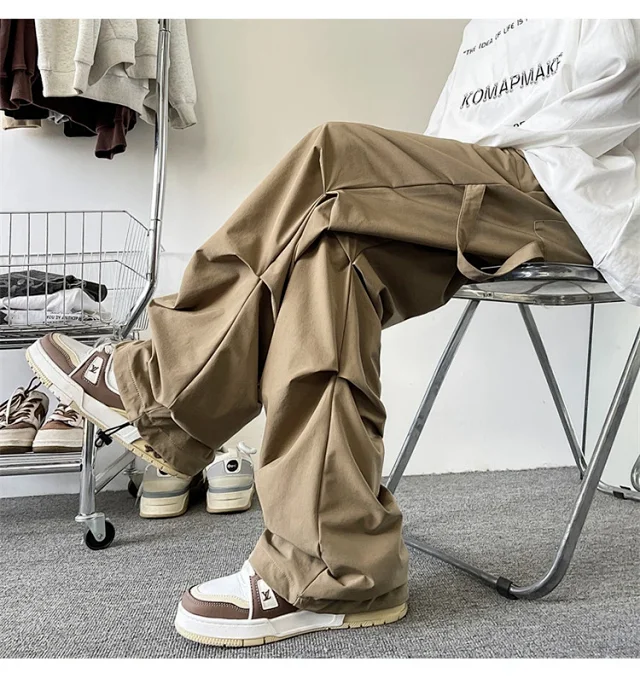 Hip-hop Spring Tech Pants Detail