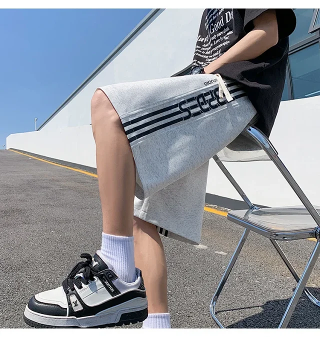 Summer Men's Oversize Sport Shorts Detail