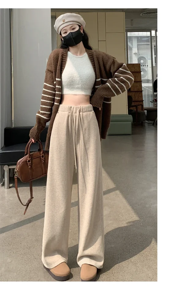 2025 Fall New Women's Flare Pants with Rivets Detail
