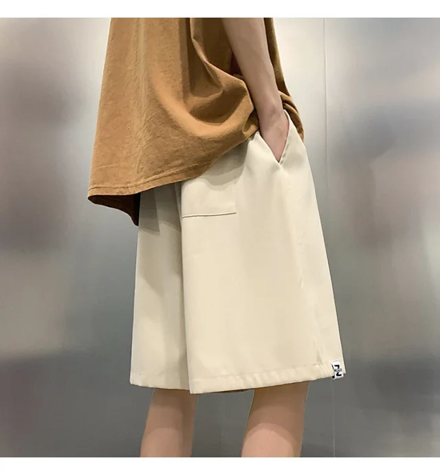 Men's Trendy Summer Ice Silk Shorts Detail