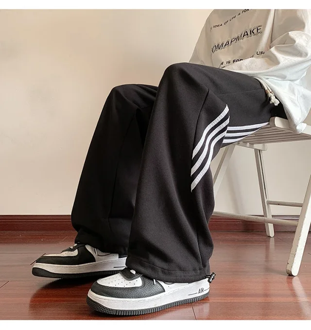 Men's Spring Three - Striped Pants Detail
